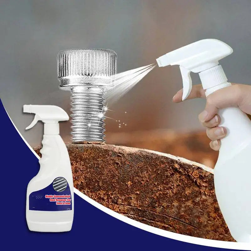 Highly Concentrated Rust Remover for Steel&Iron 120ml Fast Rust Removal Powerful Metal Rust Remover Daily Car Maintenance